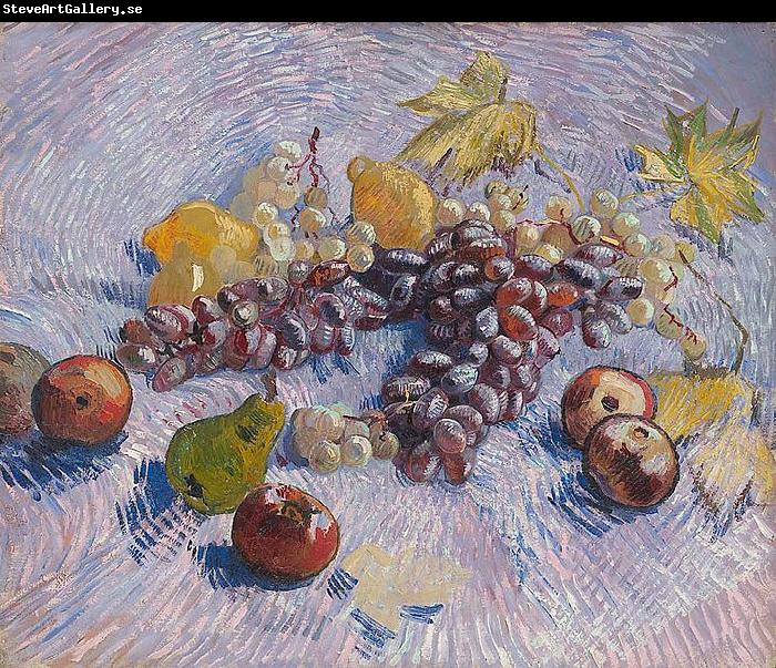Vincent Van Gogh Grapes Lemons Pears and Apples